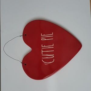 Rae Dunn Cutie Pie Plaque